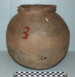 Creek Pottery Jar from the Ethnology Collection at the Sam Noble Oklahoma Museum of Natural History