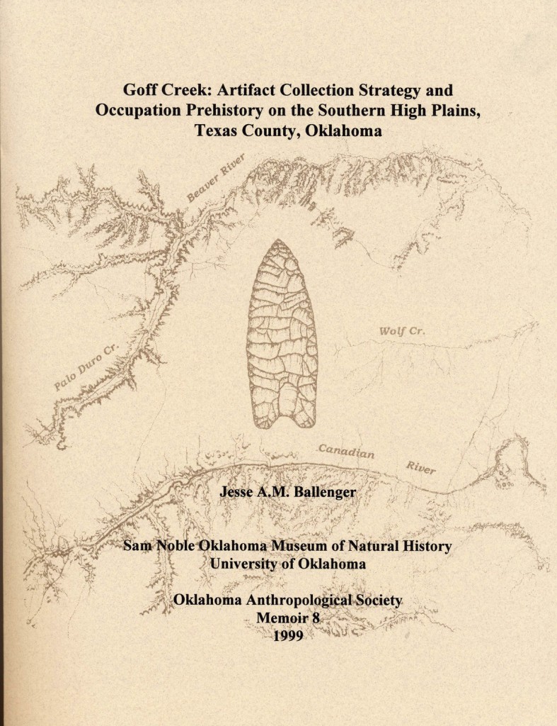 Jesse A.M. Ballenger Collection Strategy and Occupation Prehistory on the Southern High Plains, Texas County, Oklahoma