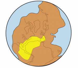 late-triassic-globe