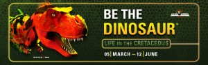 Be the Dinosaur web banner